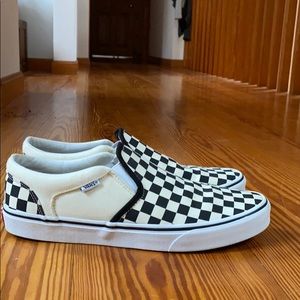 Men’s Vans Checkerboard Slip On